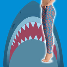Load image into Gallery viewer, Shark Lover Leggings - Scuba Sisters Diving Apparel