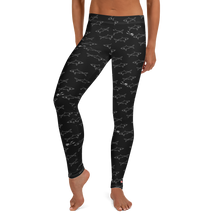 Load image into Gallery viewer, Shark Divers Leggings - Scuba Sisters Diving Apparel