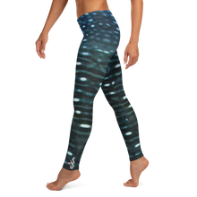 Load image into Gallery viewer, Whale Shark Leggings - Scuba Sisters Diving Apparel