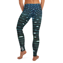 Load image into Gallery viewer, Whale Shark Leggings - Scuba Sisters Diving Apparel