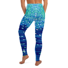 Load image into Gallery viewer, Whale Shark Leggings - Pop Style - High Waist - Scuba Sisters Diving Apparel
