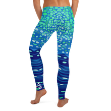 Load image into Gallery viewer, Whale Shark Leggings - Pop Style - Scuba Sisters Diving Apparel