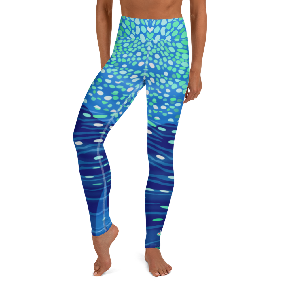 Whale shark top yoga pants