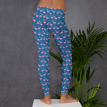 Load image into Gallery viewer, Flamingo Leggings - Scuba Sisters Diving Apparel