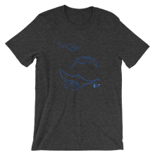 Load image into Gallery viewer, Manta Triplets Tee - Unisex - Scuba Sisters Diving Apparel
