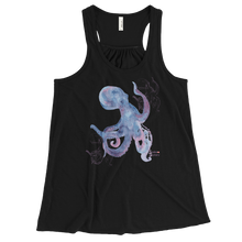 Load image into Gallery viewer, Shadow Octopus Tank - Flowy Racerback - Scuba Sisters Diving Apparel