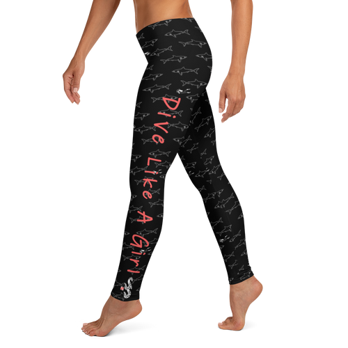 Scuba Diving Leggings for Women Scuba Sisters