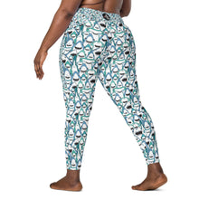 Load image into Gallery viewer, Happiest Sharks Pocket Leggings (Warehouse)