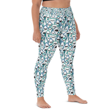 Load image into Gallery viewer, Happiest Sharks Leggings - High Waist