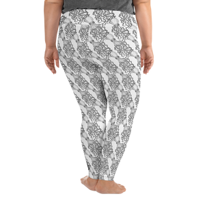 Octopus Sea Plus Size Leggings - Scuba Sisters Diving Apparel