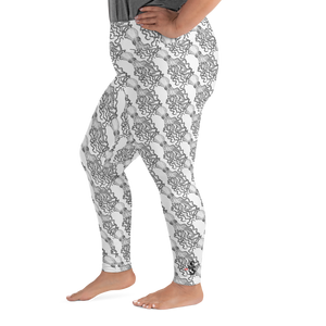 Octopus Sea Plus Size Leggings - Scuba Sisters Diving Apparel