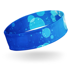 Blue Bubbles Headband