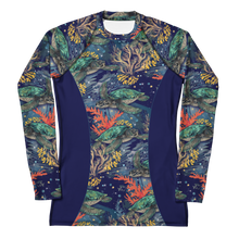 Load image into Gallery viewer, Turtle Reef Twilight Women's Rash Guard