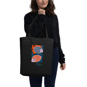 Fish Two Eco Tote Bag ~ Seabreeze Soul