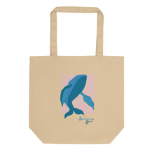 Load image into Gallery viewer, Wise Whale Eco Tote Bag ~ Seabreeze Soul