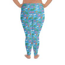 Load image into Gallery viewer, Happiest Ocean Plus Size Leggings