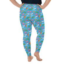 Load image into Gallery viewer, Happiest Ocean Plus Size Leggings