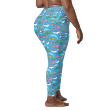 Load image into Gallery viewer, Happiest Ocean Pocket Leggings (XS - 6X)