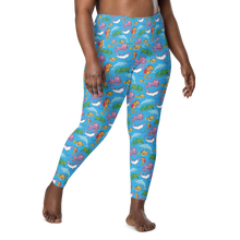 Load image into Gallery viewer, Happiest Ocean Pocket Leggings (XS - 6X)