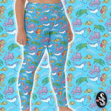 Load image into Gallery viewer, Happiest Ocean Plus Size Leggings