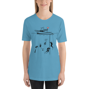 Diving With My Scuba Sisters Tee - Unisex - Scuba Sisters Diving Apparel