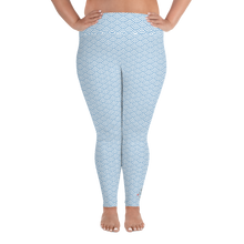 Load image into Gallery viewer, Fish Scale Mermaid Plus Size Leggings