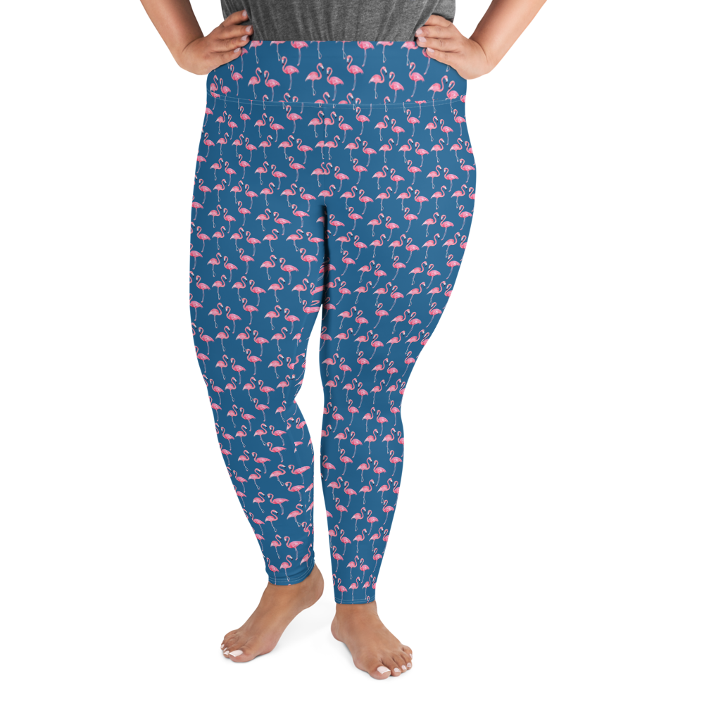 Plus size flamingo best sale leggings
