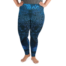 Load image into Gallery viewer, Giant Clam Plus Size Leggings - Scuba Sisters Diving Apparel