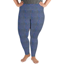 Load image into Gallery viewer, Sunrise Puffer Plus Size Leggings - Scuba Sisters Diving Apparel