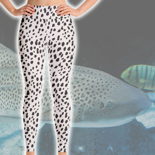 Leopard Shark Scuba Diving Leggings
