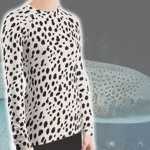 Leopard Shark Scuba Diving Rash Guard