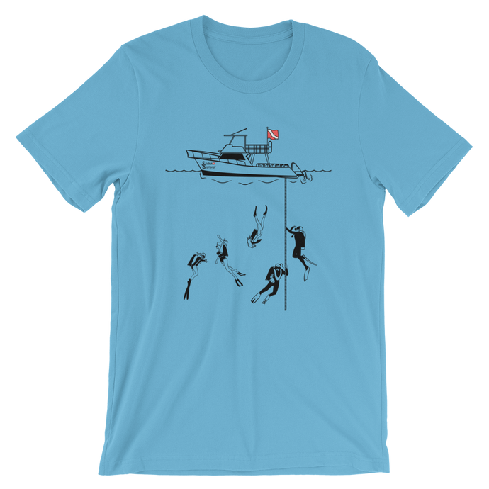 Diving With My Scuba Sisters Tee - Unisex - Scuba Sisters Diving Apparel