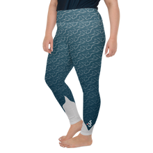 Load image into Gallery viewer, Manta Plus Size Scuba Leggings for Women