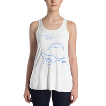 Load image into Gallery viewer, Manta Triplets Tank - Flowy Racerback - Scuba Sisters Diving Apparel