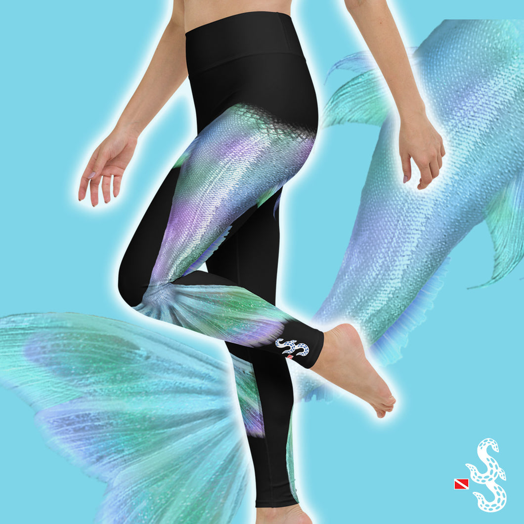Mermaid Leggings by Scuba Sisters