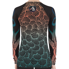 Load image into Gallery viewer, Women&#39;s Octopus Free Diving Rash Guard by Scuba Sisters