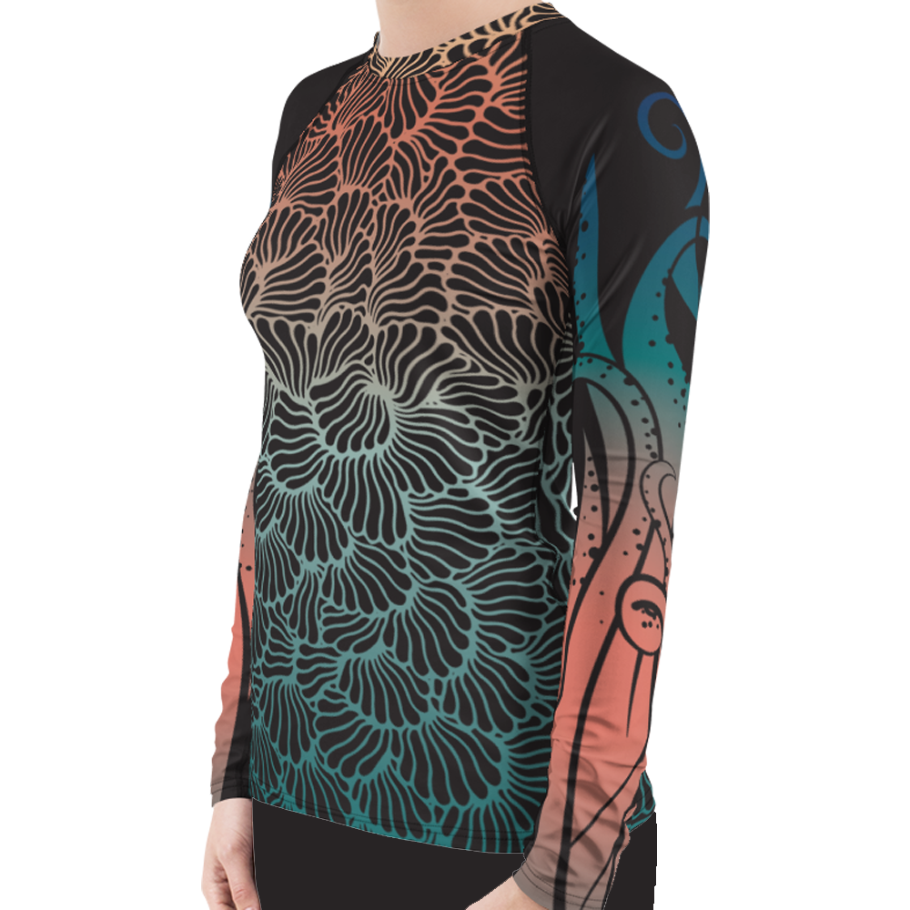 Octopus Women's Rash Guard | Scuba Sisters