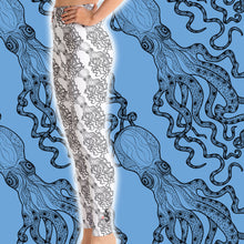 Load image into Gallery viewer, Octopus Sea Leggings - High Waist - Scuba Sisters Diving Apparel