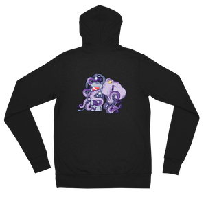 Women's Octopus Scuba Diving Zip Hoodie by Scuba Sisters