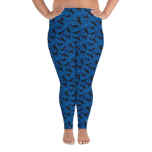 Load image into Gallery viewer, Hammerhead Shark Plus Size Leggings - Scuba Sisters Diving Apparel