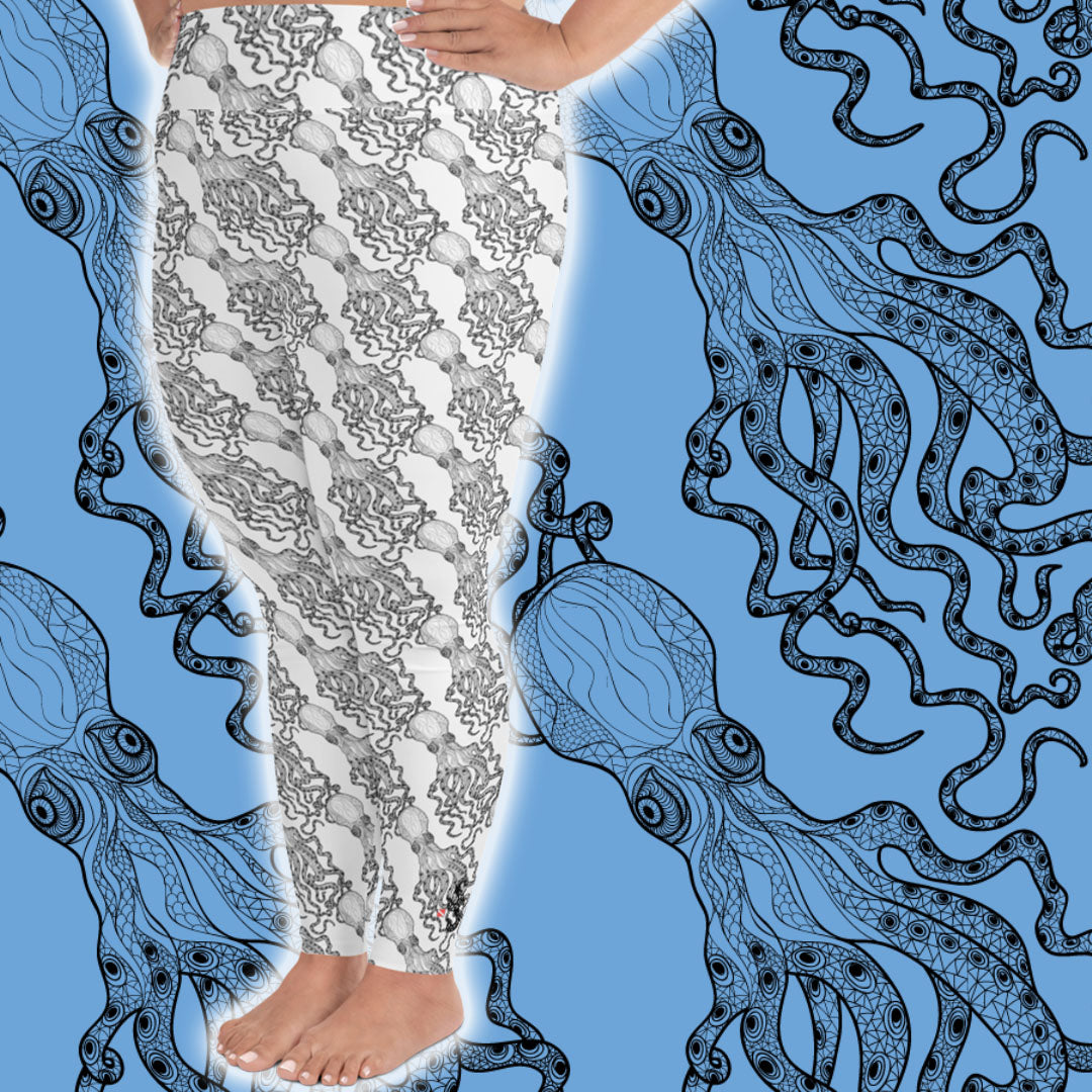 Octopus leggings plus size shop