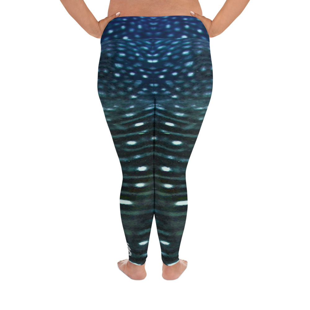 Whale Shark Plus Size Leggings Warehouse Deal Scuba Sisters