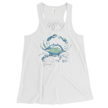 Load image into Gallery viewer, Shadow Crab Tank - Flowy Racerback - Scuba Sisters Diving Apparel