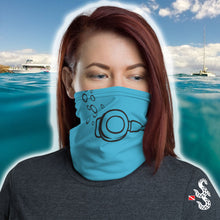 Load image into Gallery viewer, Scuba Regulator Face Cover Neck Gaiter by Scuba Sisters