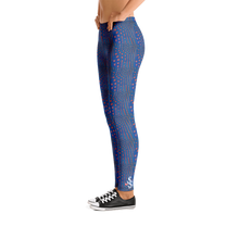 Load image into Gallery viewer, Sunrise Puffer Leggings - Scuba Sisters Diving Apparel