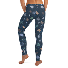 Load image into Gallery viewer, Sea Turtle Leggings by Scuba Sisters