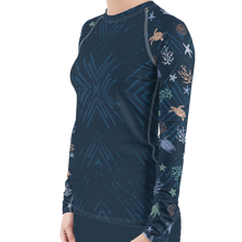 Load image into Gallery viewer, Sea Turtle Rash Guard by Scuba Sisters