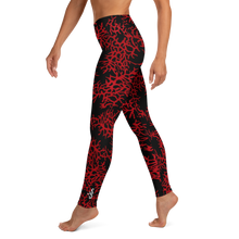 Load image into Gallery viewer, Women&#39;s Sea Fan Scuba Diving Leggings by Scuba Sisters