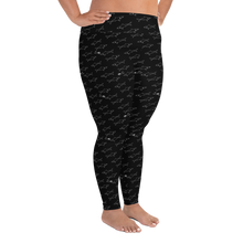 Load image into Gallery viewer, Shark Divers Plus Size Leggings - Scuba Sisters Diving Apparel