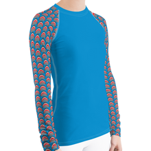 Load image into Gallery viewer, Shark Rash Guard for Women by Scuba Sisters